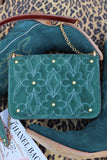 Quilted Daisy Purse