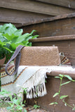 The Reba Purse- Floral Embossed Brown