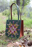 Butterfly Barn Star Leather Tote