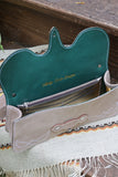 The Jolene Purse- Dogwood Suede