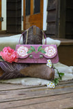 Peony  Purse- Lilac