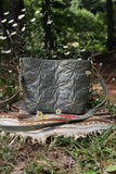 Daisy Purse- Sage Green Leather