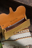 The Jolene Purse-  Buckskin Suede