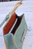 The Jennings Bag: Juniper Green Suede