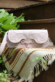 The Jolene Purse- Blush Pink Nubuck