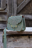 The Jennings Bag: Juniper Green Suede