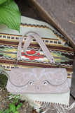 The Jolene Purse- Dogwood Suede