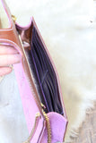 Peony  Purse- Lilac
