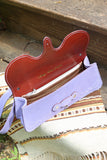 The Jolene Purse-  Lavender Suede