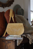 The Stockyards Suede Leather Purse- Buckskin