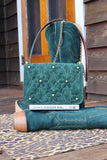 Quilted Daisy Purse