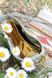 Daisy Purse- Sage Green Leather
