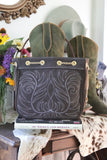 The Chatham Purse: Chocolate Brown Suede
