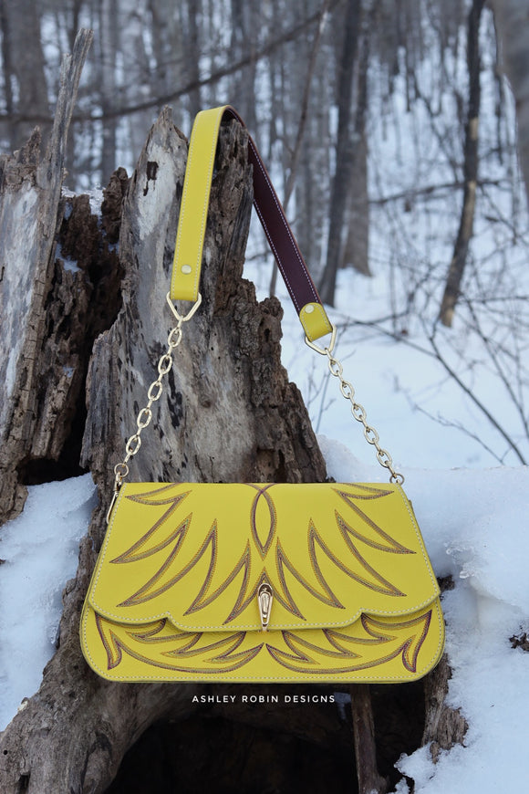 Boot Scootin’ Purse Yellow