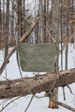 Quilted Daisy Purse- Sage Green Leather