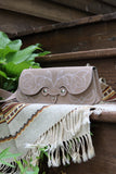 The Jolene Purse- Dogwood Suede