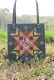Butterfly Barn Star Leather Tote