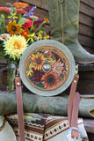 Autumn Florals Round Purse