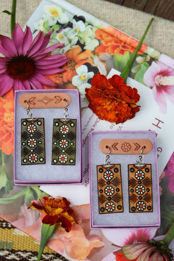 Retro Daisy Earrings