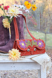 The Haggard Shoulder Bag: Plum Dahlia