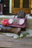 Peony  Purse- Lilac