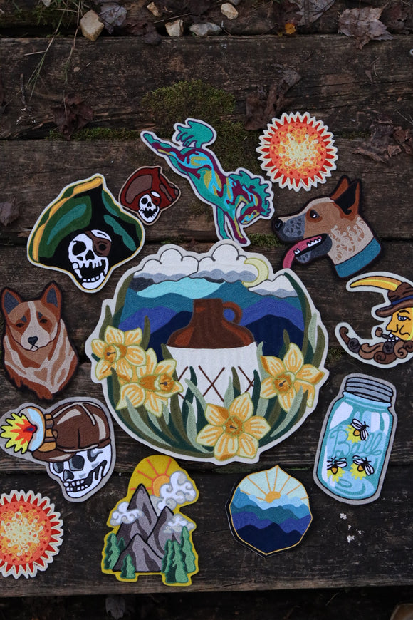 Chainstitch Embroidered Patches