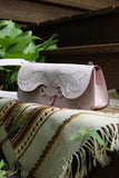 The Jolene Purse- Blush Pink Nubuck