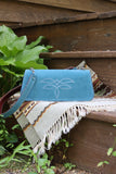Seaside Purse- Blue Suede