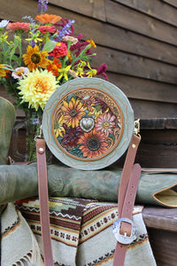 Autumn Florals Round Purse