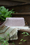 The Reba Purse- Floral Embossed Pink