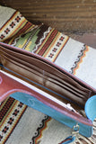 Seaside Purse- Blue Suede